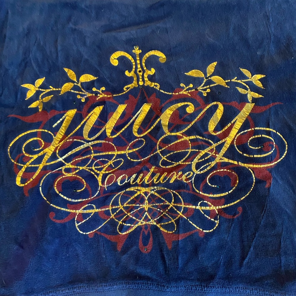 JUICY COUTURE VELVET ZIP UP